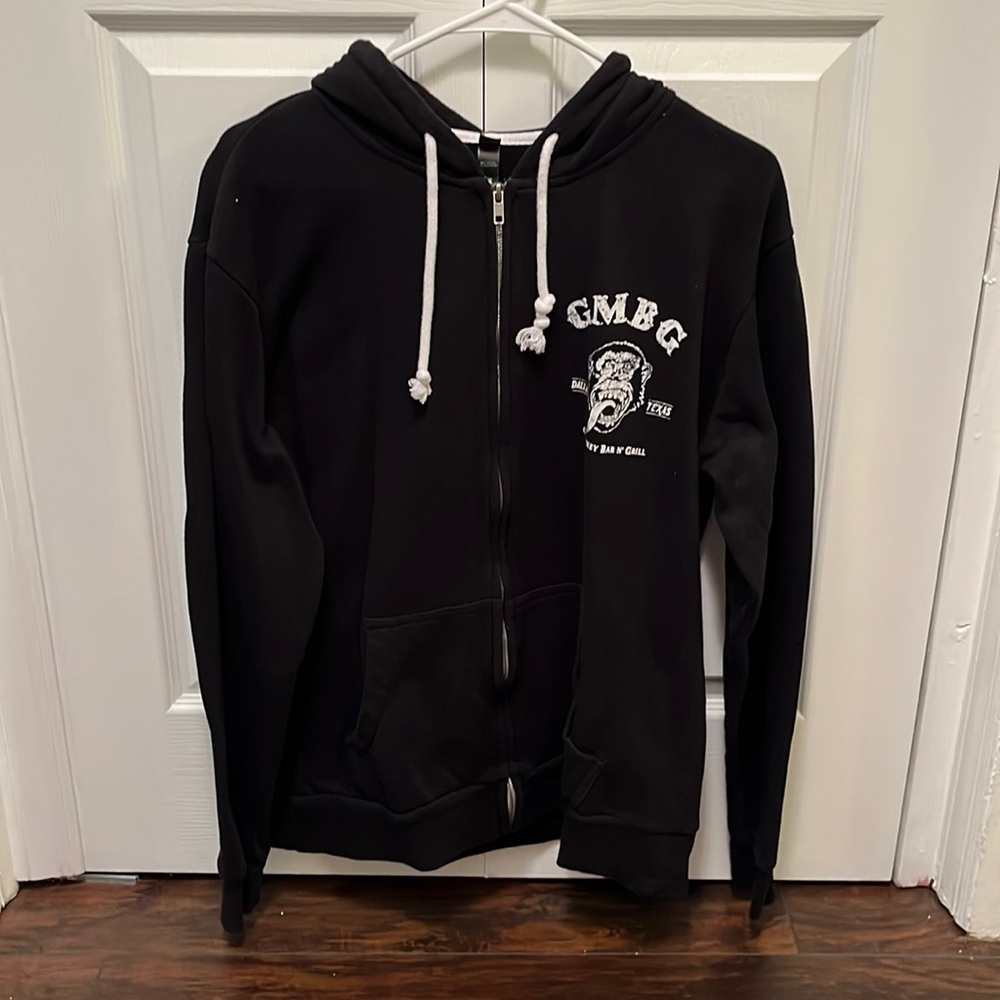 Gas Monkey Bar N’ Grill District Zipped Hoodie Sweater